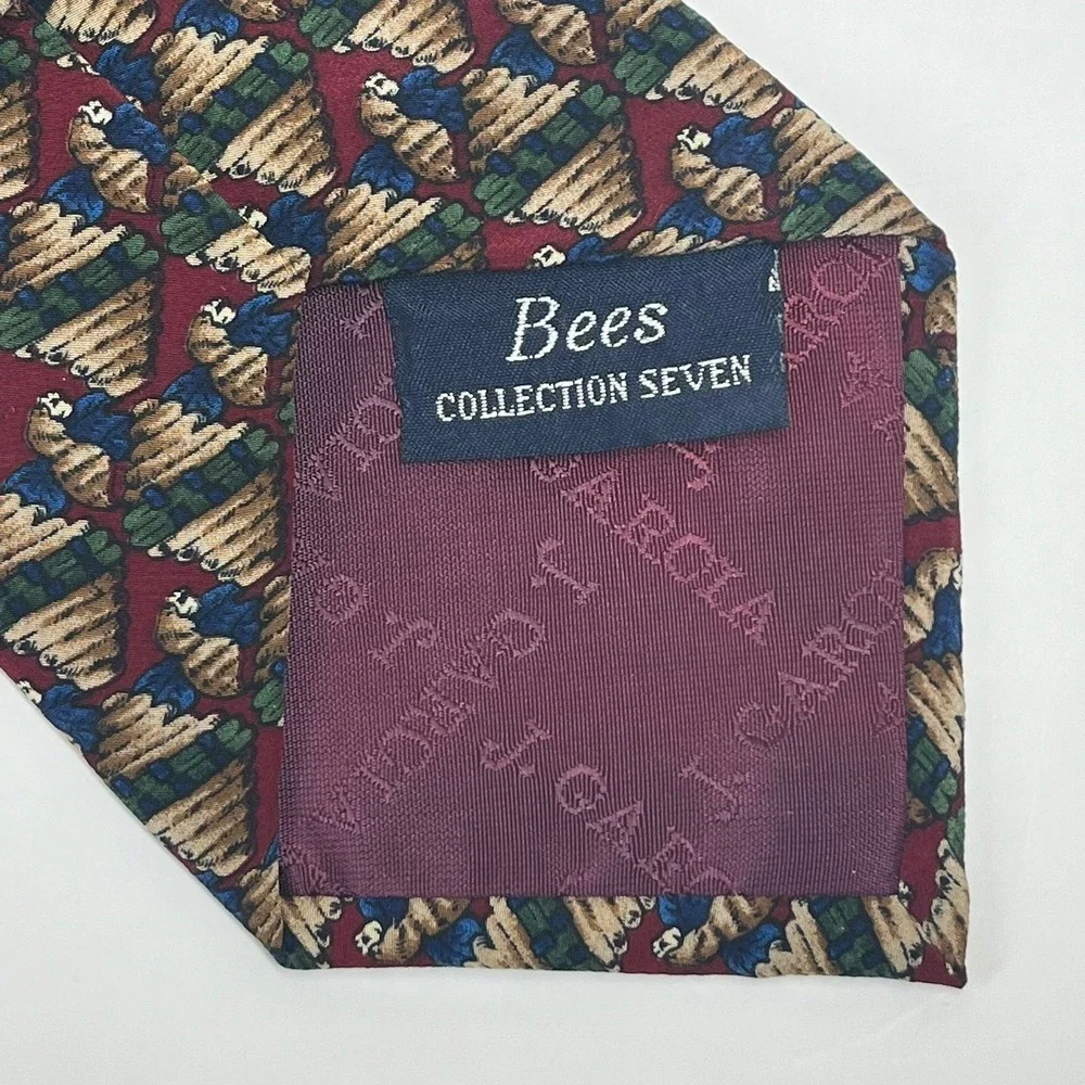 J. Garcia Bees Collection‎ Seven Silk Necktie Mens 59